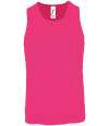 02073 Sporty TT SOL'S Sporty Performance Tank Top Neon Pink colour image